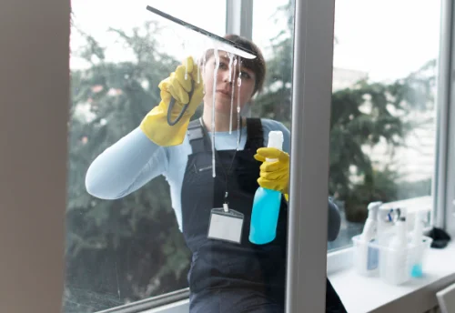 Nettoyage de vitres intérieures et extérieures à Villeton